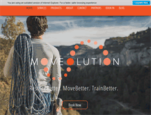 Tablet Screenshot of moveolution.com